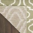 thumbnail image 3 of Nourison Jubilant Contemporary Olive 5'3" x 7'3" Area Rug (5x7), 3 of 8