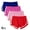 Multicolor#4, variant on LEBONYARD Shorts for Women Clearance $5,Women's Shorts in Trendy Colors,Women’s Elastic Waist Summer Solid Casual Outing Shorts Pants Multicolor L