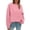 01#Pink, variant on Womens Oversized Sweatshirts Hoodies Fleece Crewneck Sweaters Casual Tops Comfy Fall Fashion Outfits Winter Clothes