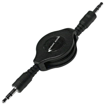 3 X Stereo Audio - Seismic Audio Retractable 1/8