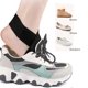 thumbnail image 4 of Corrector de Juanetes SEBS Correa para Alisar los Dedos del Pie Adecuada para Múltiples Zapatos Diseño de Manga Cruzada Lateral para Hallux Valgus Corrección de Juanetes ANGGREK  Otros, 4 of 8