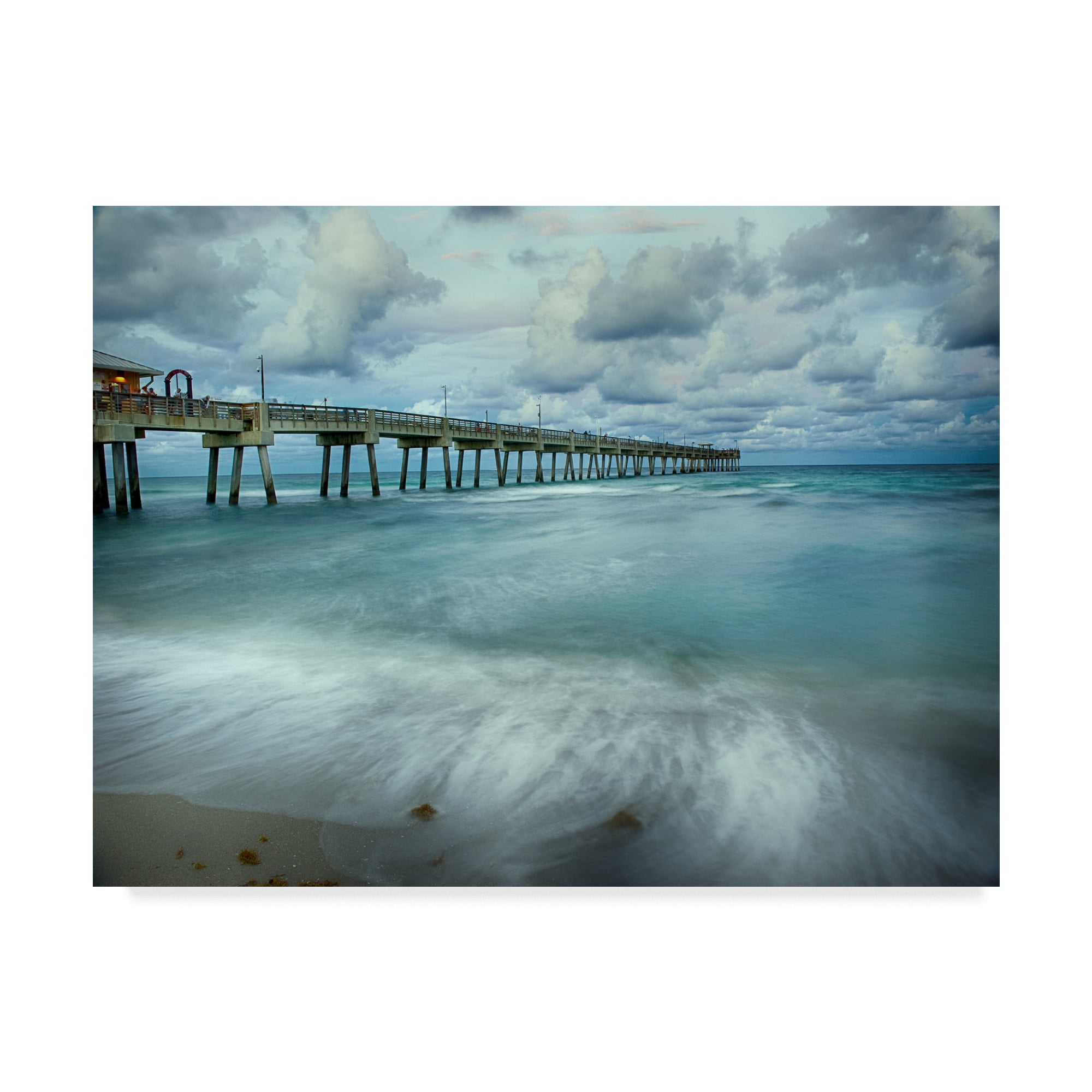 Trademark Fine Art 'Slow Motion Ocean II' Canvas Art by Danny Head