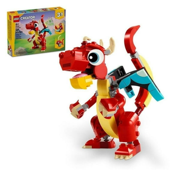 Set LEGO Creator Dragón Rojo 31145
