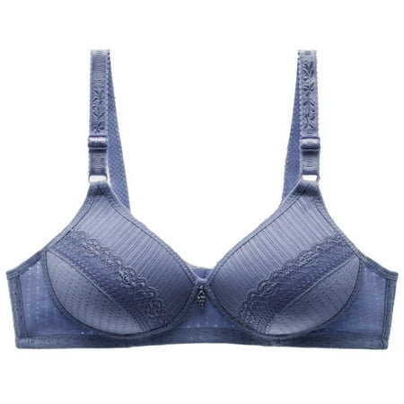Daisy Bra for Women Plus Size Comfortable Underwear Sexy Full-Coverage Wireless Underwear Bra Daily Comfort Soft Bra for Women