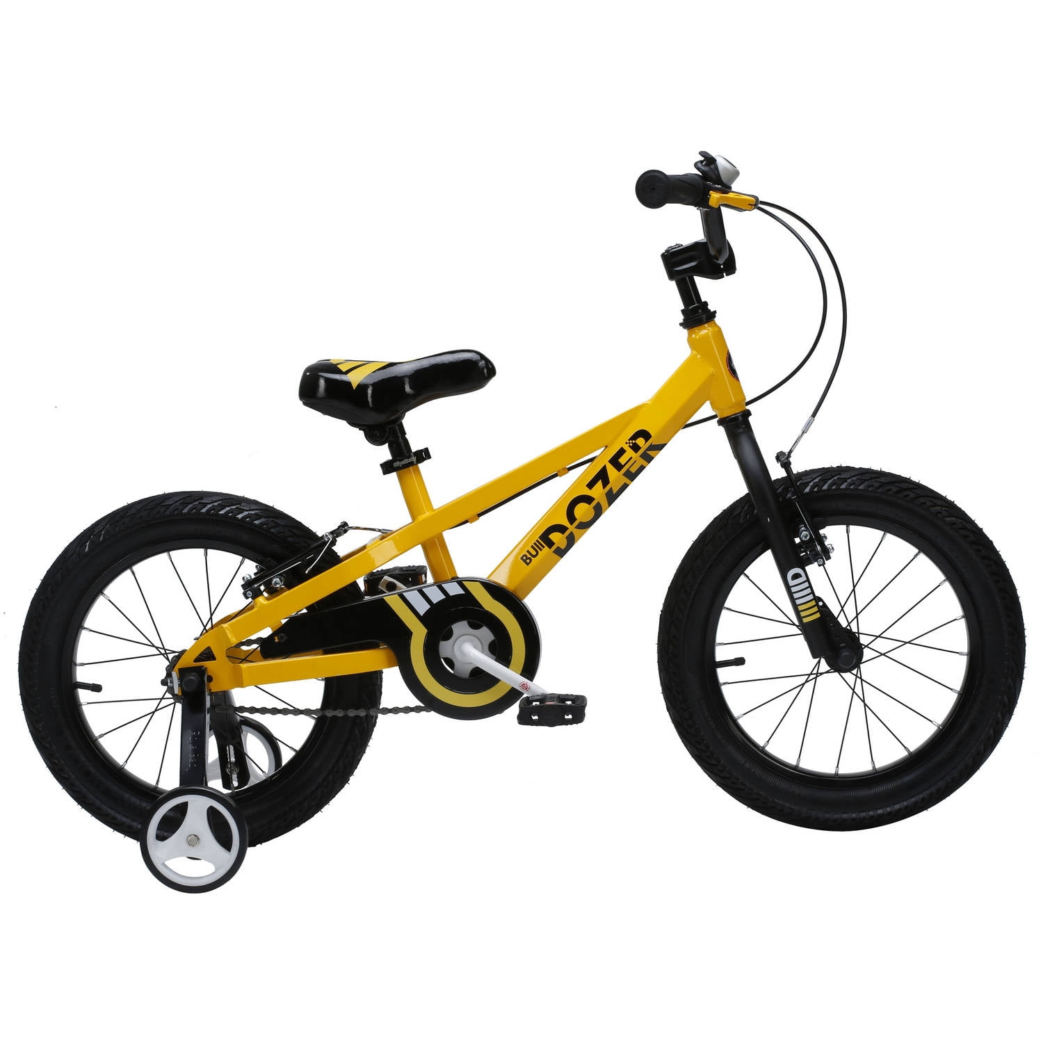 RoyalBaby Bull Dozer Yellow 16 inch Kid's bicycle