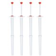 thumbnail image 2 of 4pcs Pickle Grabber 8inch Portable Pickle Jar Fork Stainless Steel and Plastic Pickle Pincher Reusable Pickle Grabber Tool Practical Pickle Picker for Kitchen Pepper Pickle (Red), 2 of 11