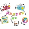 thumbnail image 3 of Fiudx Ofertas del día Adornos decorativos artesanales de madera con bandeja para el verano, 3 of 6
