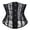 Black, variant on Xiaoxatg Corsets for Women Vintage Leather Corset Belt Sides Lace Up Underbust Wide Elastic Waist Belts for Waist Shaping Black XL