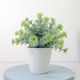 thumbnail image 4 of Plantas artificiales de interior, miniplantas artificiales en maceta, pequeñas plantas falsas para jardín, césped, balcón, oficina, decoración del hogar., 4 of 8