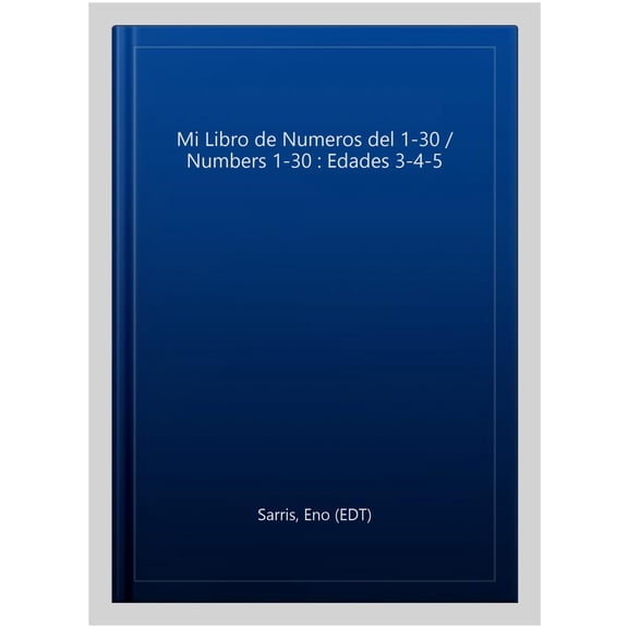 Pre-Owned Mi Libro De Numeros Del 1-30 (Kumon Workbooks: Basic Skills) Paperback