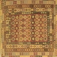 thumbnail image 1 of Ahgly Company Indoor Square Southwestern Brown Country Area Rugs, 7' Square, 1 of 4