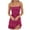 Hot Pink, variant on DJskiyers Sequin Cocktail Dress for Women Low Cut Strap Mini Dresses Sleeveless Party Dress Sparkly Bodycon Sundress Ruffle Hem Prom Gowns