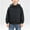 Black, variant on Boys' Zip Up Hooded Jacket Long Sleeve Loose Elastic Cuffs Dual Side Hand Pockets Thin Light Fabric for Spring Outings Autumn Outdoor Activities 4-13 Years Blue 12-13 Years