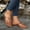 Brown, variant on Women Flat Sandals, Beaded Toe Ring Walking, Braided Summer Slip On Dressy, Comfortable Ladies Shoes Sandalias Planas Mujer