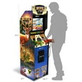 thumbnail image 3 of Arcade1Up Big Buck Hunter Pro Deluxe Arcade Machine, 5-Foot Stand-Up Cabinet, 4 Games, 17-Inch Screen, 2 Light Pump Action Rifle Included, 3 of 10