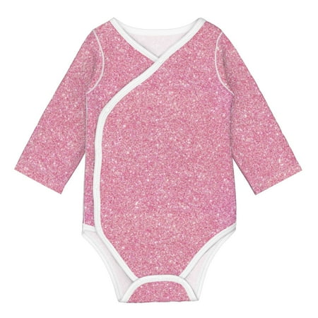 

Coaee Glitter for Soft Cotton Baby Long-Sleeve Bodysuit Girls Boys Bodysuit Romper
