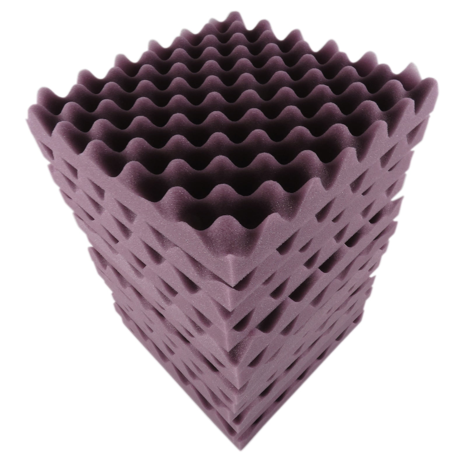 12PCS 30 * 30 * 5cm Acoustic Foam Panels Egg Foam Pad Sound Isolation Foam for Home Studio