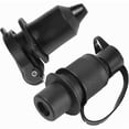 thumbnail image 3 of 3-pin male agricultural connector and 3-pin female agricultural connector, 12V 3-pin agricultural vehicle socket, 3-pin double trailer socket, 3 of 5