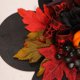 thumbnail image 5 of Decoraciones De Corona De Halloween Casa De Halloween Placa De Puerta De Rosa De Calabaza Signo De Bienvenida Colgante De Feliz Halloween Decoraciones De Halloween Eigraketly HA037461-00, 5 of 6