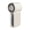 White, variant on Guodhu portable fan,High Speed Mini Handheld Fan with 100 Adjustable Speeds, USB Rechargeable Pocket Fan for Outdoor Travel, LED Display Shows Speed and Battery Level(Gray)