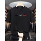 thumbnail image 2 of Camiseta informal de cuello redondo para hombre, estampado "Dream Maker Paris", manga corta de verano, ropa deportiva y de ocio de moda, camisetas informales., 2 of 8