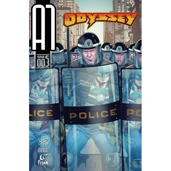 A1 (4th Series) #5C VF ; Titan Comic Book