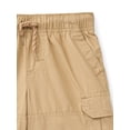 thumbnail image 2 of Wonder Nation Boys Soft Cargo Shorts, Sizes XS-XXL & Husky, 2 of 3
