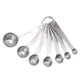 thumbnail image 2 of Juego de cucharas medidoras de Acero inoxidable NikouMX 7 piezas, 2 of 8
