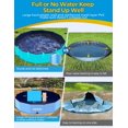 thumbnail image 3 of Piscina plegable para perros VISTOP 145 cm x 30 cm azul, 3 of 7