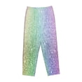 thumbnail image 4 of Bingfone Pajamas For Women,Beautiful Glitter Pajama Pants With Pockets-Small, 4 of 9