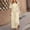 Beige, variant on 2 Piece Sets for Women Summer Solid Color Loose Short Sleeve Round Neck Shirts Wide Leg Pants Matching Set Vacation Outfits 2025 Yellow XXL