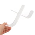 thumbnail image 3 of CRAFTHROU 1Set Transparent Acrylic Hockey Puck Display Stand for Wall Mount and Home Decor, 3 of 8