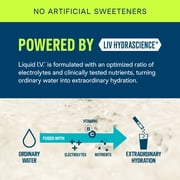 Liquid I.V.® Lemon Lime, White Peach, and Raspberry Melon Hydration Multiplier® Sugar-Free Electrolyte Powder Drink Mix, 12 Count Packets