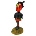 thumbnail image 1 of Handcrafted Witch Figurine with Raven and Lantern Intricate Details, Perfect Halloween Decoration, 10 Inches, 1 of 6