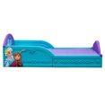 thumbnail image 2 of Disney Frozen Plastic Sleep and Play Toddler Bed by Delta Children, 2 of 6
