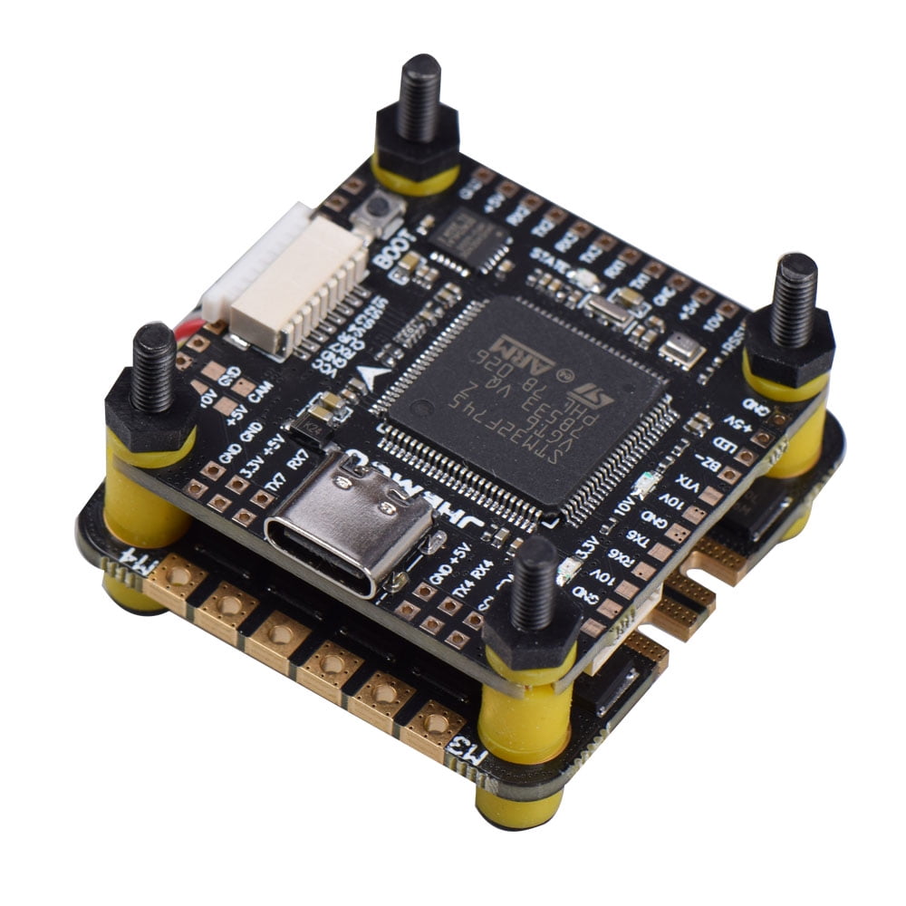 Jhemcu F745 Se 5v 10v Bec Osd Hdvtx Flight Controller \u0026 Bl32-40a / 55a  4in1esc Blheli32 Dshot1200 For Rc Drone - Walmart.com