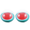 thumbnail image 1 of FRCOLOR Pool Toys Inflatable Beach Balls for Kids Playing with Smooth PVC Material Assorted Color 2Pcs,11.81"X11.81"X11.81", 1 of 5