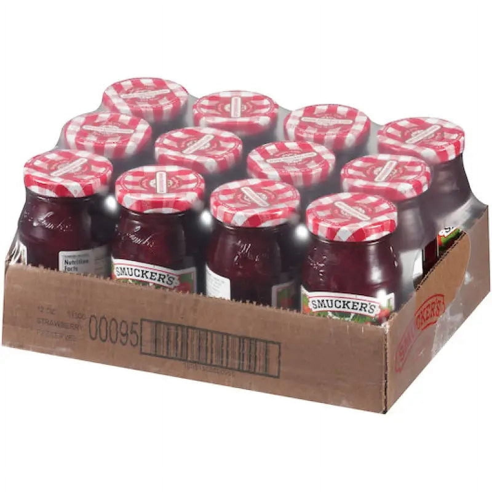 Smucker's, Strawberry Preserves 12 oz (Pack of 2)