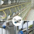 thumbnail image 2 of US 40 Pc Automatic Rabbit Nipple Drinker Feeder Bunny Poultry Watering System, 2 of 5