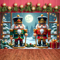 thumbnail image 2 of Festive Decoration Nutcracker Christmas Holiday Banner for Winter Celebrations Indoor Parties Seasonal Decor, 2 of 9