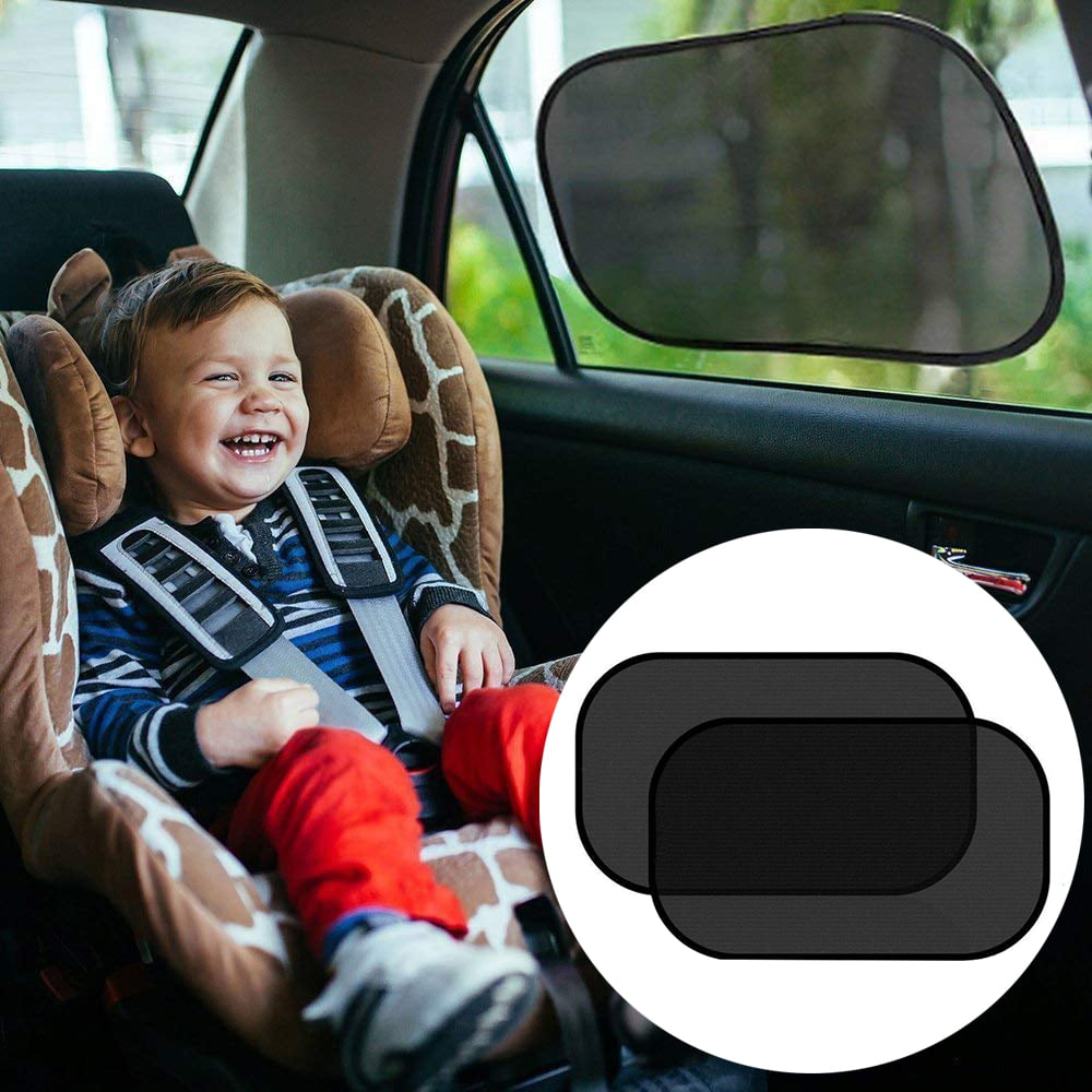 Strong Static Cling Car Seat Glare and UV Rays Protection for Kids Car Window Shade,Universal Cling Sun Shade Covers Side Window Shade Keep Baby Toddler Cool and Safety 