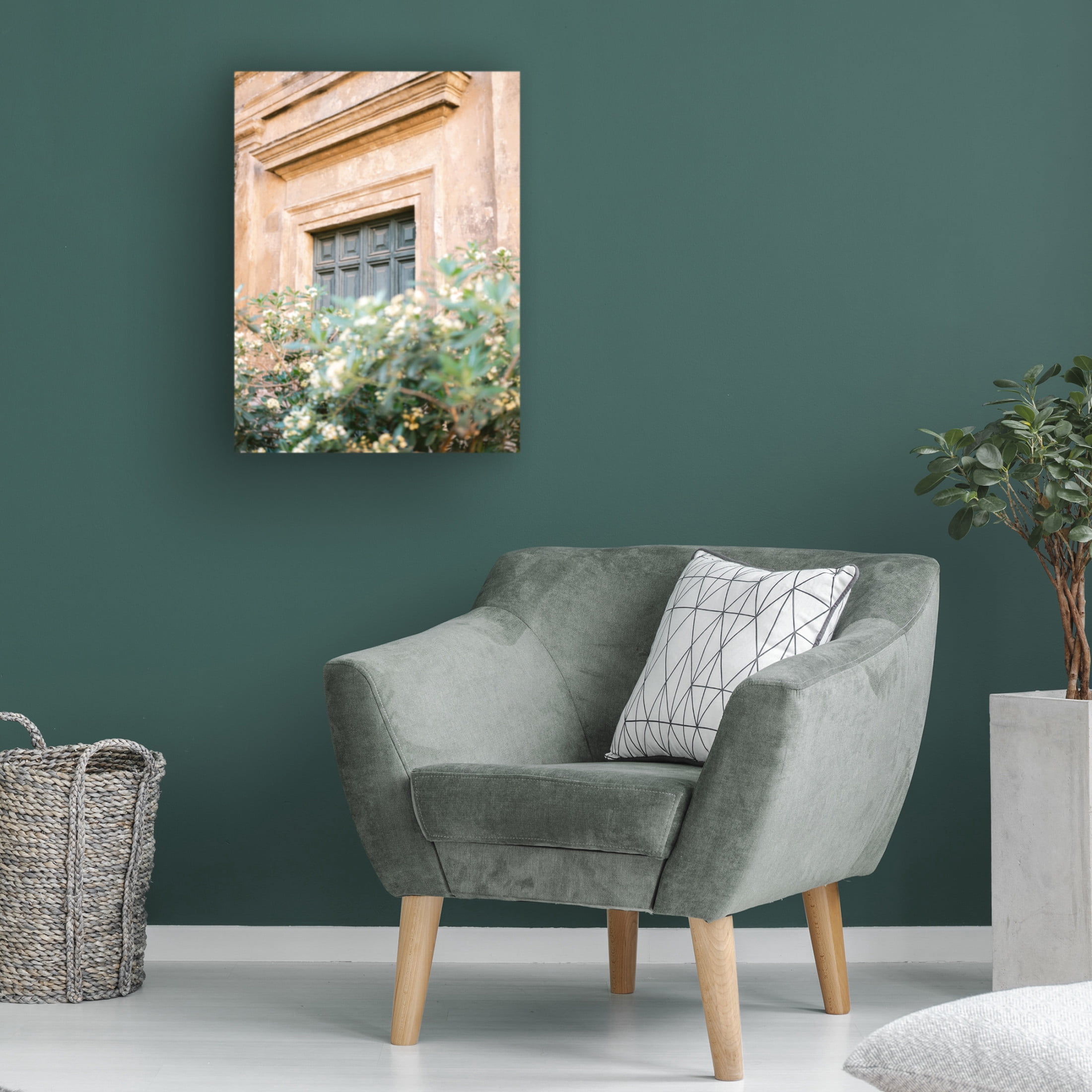 Trademark Fine Art Raisa Zwart Botanical Trastevere Rome Canvas Wall Art