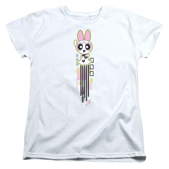 Powerpuff Girls Blossom Streak S/S Women's T-Shirt White