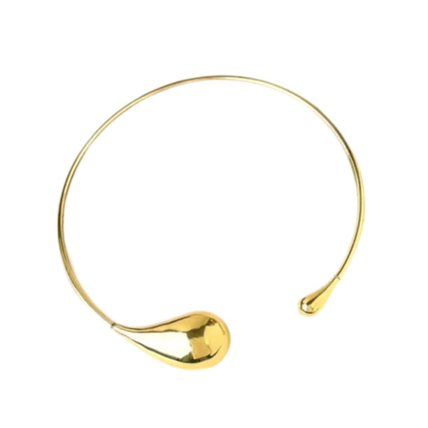 Collar femenino colgante irregular moda elegante de diseño de diseño vintage de diseño para oro