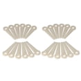 thumbnail image 3 of Oubit Lawn Mower Blades,24Pcs Plastic Cutter Blades Plastic Cutter Blades Finely Tuned Performance, 3 of 9