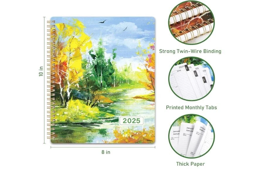 2025 Planner - 2025 Calendar Planner Weekly And Monthly, Jan. 2025 - Dec. 2025,