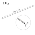 thumbnail image 2 of 304 Inoxidable Acero Redondo Tubo 2mm OD 0.3mm Pared Grosor 300mm Longitud 4uds, 2 of 5