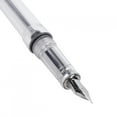 thumbnail image 3 of Fountain Pen, Large Capacity Design Refillable Fountain Pen High Transparent Plastic Nib Ink Pen Present for Holidays Christmas Birthdays All Occasions, 3 of 7