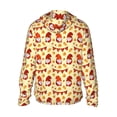 thumbnail image 2 of Picia Fall Gnomes Women's Men's UPF 50+ Sun Protection Hoodie Shirt Long Sleeve SPF Fishing Outdoor UV Hiking Lightweight Shirts-X-Large, 2 of 9