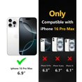 thumbnail image 2 of Funda de teléfono Diverbox para iPhone 16 Pro Max con MagSafe True Red, 2 of 7